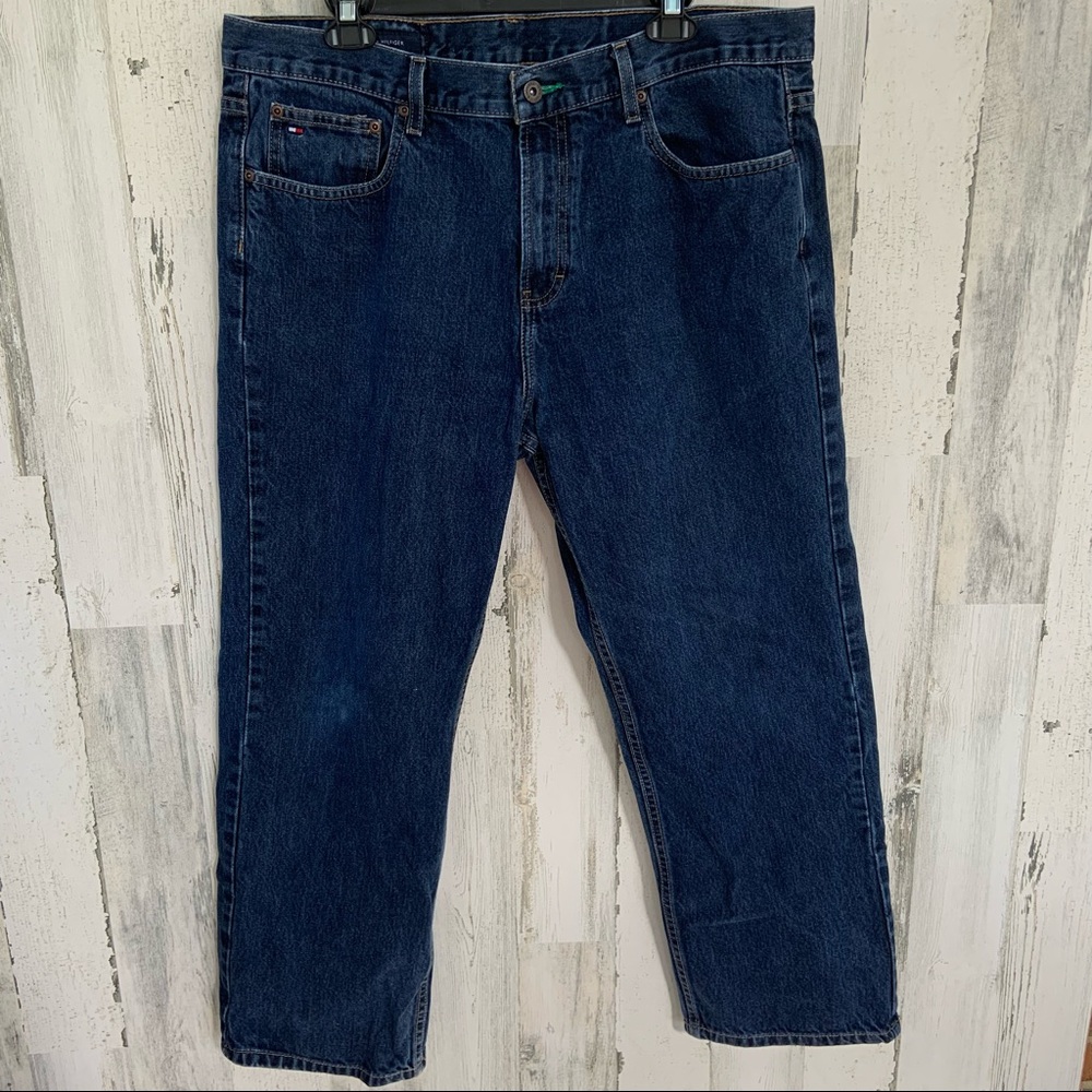 TOMMY HILFIGER Dark Wash Jeans 38/30